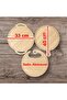 Modern Design Wooden Cutting Board with Handle, Chopping Board, Serving Board and Presentation Board, Pizza Serving Plate - 3