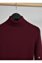 New Year's Set of 3 Thick Soft Textured Winter Cotton Turtleneck Fleece-Lined Slimfit High Neck Sweater - 6