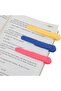 3-Piece Automatic Book Marker – Smart Silicone Bookmark Clip Set, Practical Book Clip for Reading Lovers - 5