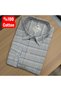 Men's Classic Wide Cut Plaid Cotton Long Sleeve Shirt - 3