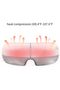 Rechargeable Eye Massager with Heat with Bluetooth (Grey) - 5