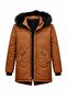 Slim Fit Windproof Fiber Filled Coat