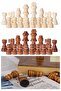 Replacement Wooden Chess Piece 7 cm 1 Piece Small Chess 70 mm 16 Pieces Plastic Chess Pieces King Queen - 4