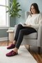 Women's Felt, Cork Sole, Orthopedic, Closed Front, Stylish, Buckle-Style Daily House Slippers