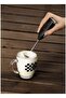 Black Milk Frother, Electric Milk Foam Maker - 3