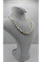 Stainless Steel Gold Color Cube Model Necklace - 5