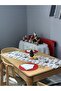 Black Christmas Patterned Runner - 4