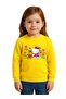 Unisex Hello Kitty Printed Children's Sweatshirt 3 Thread Raised - 2