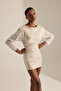 Chaster Dore Payet Mini Elbise - 3