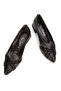 Stone Detailed Short Thick Heeled Comfortable Daily Evening Dress Shoes - 3