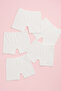 Girls' Cotton Shorts Panties 5-Pack – Soft, Lace, Everyday Underwear Set - 4