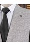 Italian Style S Slim Fit Jacket Pants Suit Black T14459 - 3