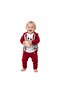 Mickey Cardigan Baby Boy Top and Bottom Set 3-Piece Set - 3