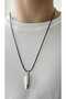Stainless Steel Unisex Mask Medallion Necklace No-1-Silver - 2