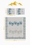 Shiny Velvet Fabric Quilted Double Bedspread Set (3 Pieces) Cky0061 - 3