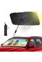 Car Sun Shade Protector Umbrella Auto Front Window Sunshade(145cm*79cm) - 4