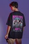 Kiss Rock Metal Back Printed Unisex Oversized Music Band t Shirt