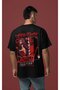 Itachi Uchiha Back Printed Unisex Oversized Naruto Anime T-Shirt - 3