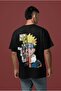 Naruto Uzumaki Back Printed Unisex Oversized Anime T-Shirt