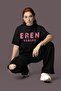 Attack on Titan Back Printed Unisex Oversized Eren Yeager Anime Character T-Shirt - 4