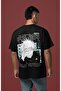Gojo Satoru Jujutsu Kaisen Back Printed Unisex Oversized Anime Character T-Shirt - 3