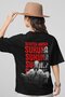 Jujutsu Kaisen Sukuna Manga Back Printed Unisex Oversized Anime T-Shirt - 3