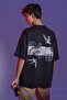 Birds of a Feather Written Billie Eilish Back Printed Unisex Oversized Singer T-Shirt - 3