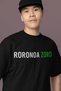 Design Roronoa Zoro Sırt Printed Unisex Oversized One Piece Anime Character T-Shirt - 4