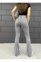 Lndy Tall Flare Navy Blue Jeans Denim Trousers