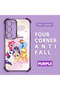 Samsung Galaxy S23 Compatible Transparent Silicone Camera Protection Anti-Bump Pony Pattern Case