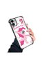 iPhone 11 Compatible Transparent Silicone Case Pony Pattern Camera Protection Anti-Shock - 3