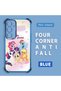 Samsung Galaxy S24 Fe Compatible Transparent Silicone Camera Protection Anti-Bump Pony Pattern Case