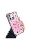 Redmi 12C Compatible Transparent Silicone Colorful Star Camera Protection Anti-Shock Case - 3