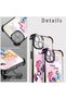 Samsung Galaxy A16 Compatible Transparent Silicone Camera Protection Anti-Shock Pony Pattern Case - 7