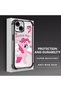 iPhone 15 Compatible Transparent Silicone Case Pony Pattern Camera Protection Anti-Shock - 4