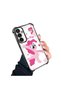 Samsung Galaxy S23 Fe Compatible Transparent Silicone Case Pony Pattern Camera Protection Anti-Shock - 2