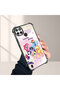 Realme C21Y/C25Y Compatible Transparent Silicone Camera Protection Anti-Bump Pony Pattern Case - 4