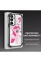 Samsung Galaxy S23 Fe Compatible Transparent Silicone Case Pony Pattern Camera Protection Anti-Shock - 3