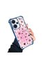 Redmi Note 13 Pro Plus 5g Compatible Transparent Silicone Colorful Star Camera Protection Anti-Shock Case - 4