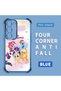 Samsung Galaxy S23 Compatible Transparent Silicone Camera Protection Anti-Bump Pony Pattern Case