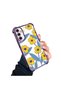 Samsung Galaxy A14 Compatible Transparent Silicone Case Little Yellow Flower Camera Protection Anti-Shock - 2