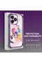 Realme Note 50 Compatible Transparent Silicone Camera Protection Anti-Shock Pony Pattern Case - 3