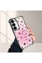 Samsung Galaxy S23 Compatible Transparent Silicone Colorful Star Camera Protection Anti-Shock Case - 4