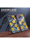 Samsung Galaxy A54 Compatible Transparent Silicone Case Little Yellow Flower Camera Protection Anti-Shock - 8