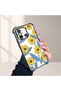 Redmi 12C Compatible Transparent Silicone Case Little Yellow Flower Camera Protection Anti-Shock - 4