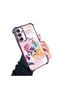 Samsung Galaxy A54 Compatible Transparent Silicone Camera Protection Anti-Bump Pony Pattern Case - 2