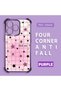 Realme Note 50 Compatible Transparent Silicone Colorful Star Camera Protection Anti-Shock Case - 2