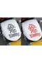 Motorcycle Rear Fender Sticker - the Dark Side of Turkey - Holographic Iridescent +5 Colors 8X12Cm - 2