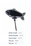 10 Pieces of Write-On Mini Price Tags with Pen, Fish Price Tag, Butcher Tag - 7