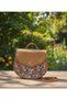 Authentic Mosaic Pattern Velvet Cover Women's Shoulder Bag